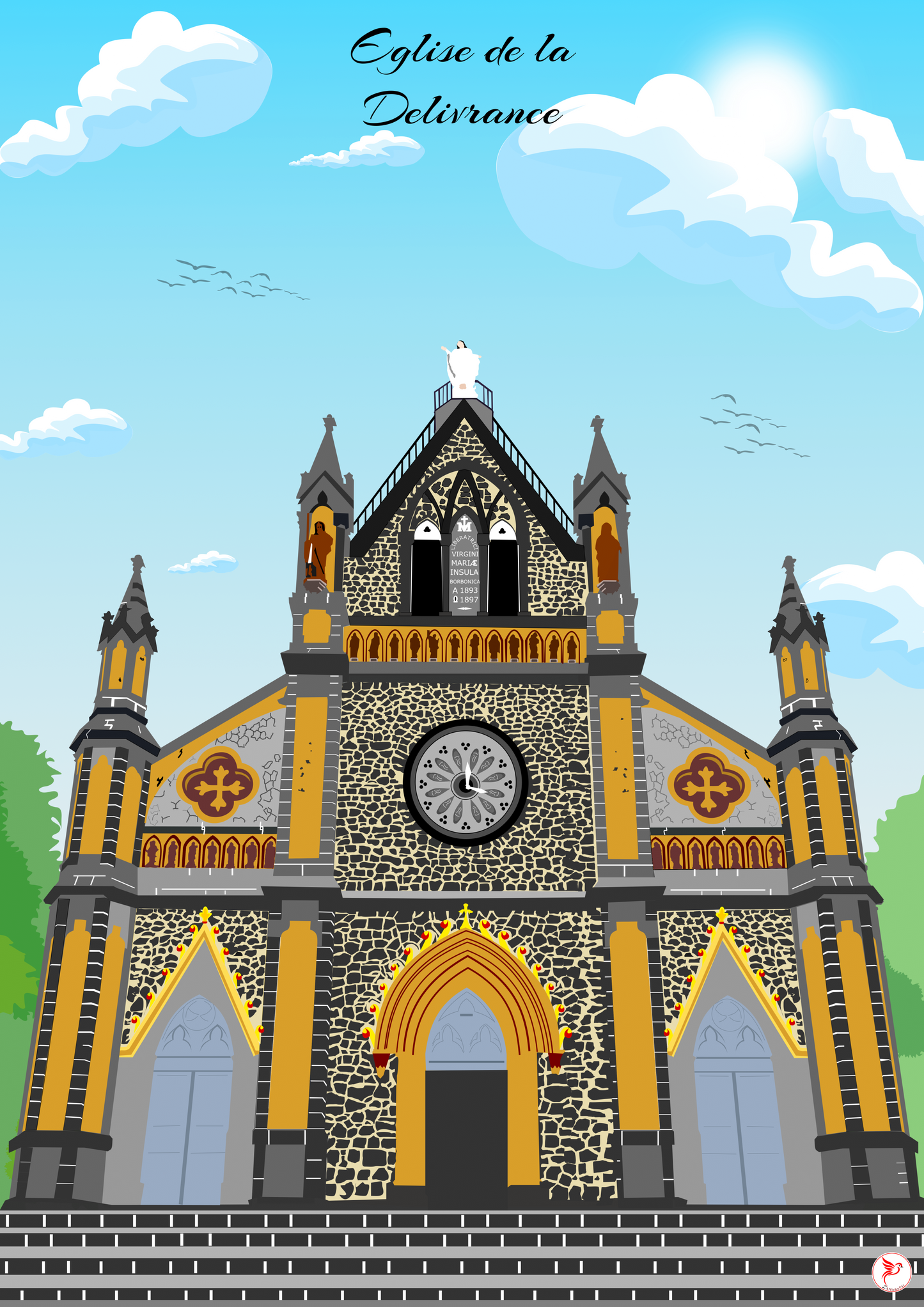 Affiche Eglise de la délivrance